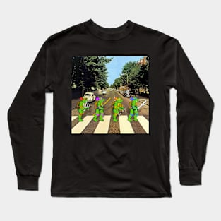 Abbey Road Ninja Turtles Long Sleeve T-Shirt